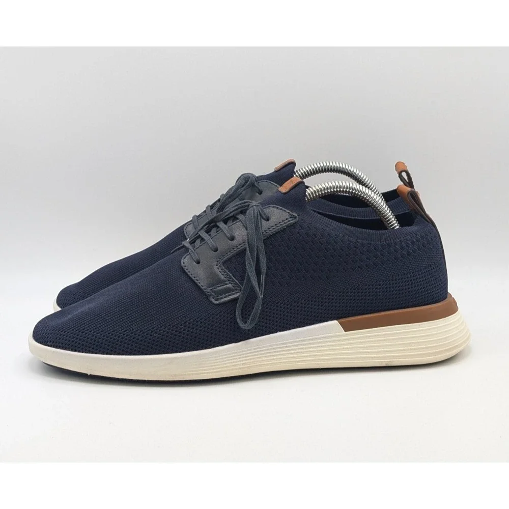 Wolf‎ & Shepard Swiftknit Derby Shoes Mens 10 Womens 12 Navy Blue Casual Work